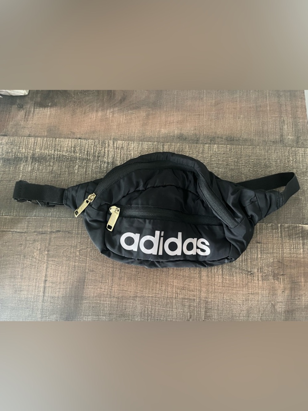Adidas Originals National Fanny Hip Pack Waist Belt Crossbody Bag, Black/White
